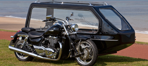 Triumph Thunderbird Motorcycle Hearse