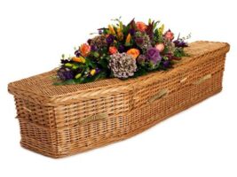 Traditional Willow Coffin