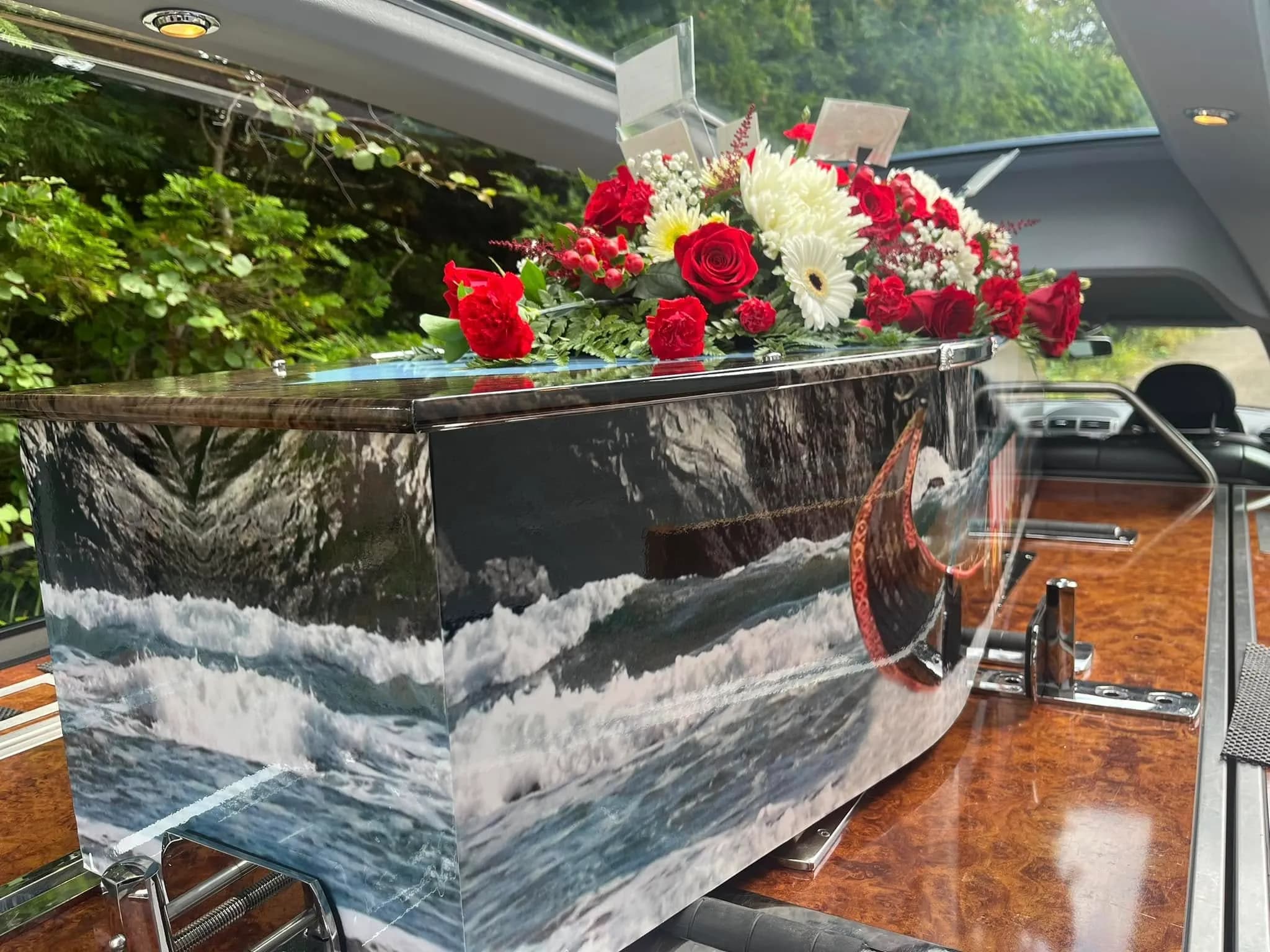 Floral tribute