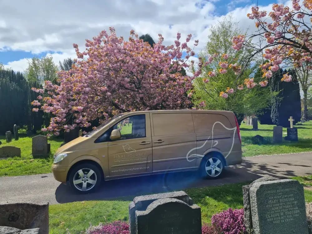 Final Journey funeral vehicle